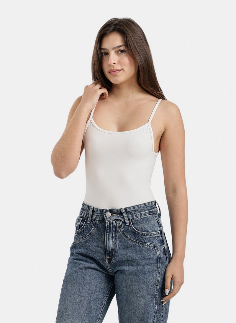Carina Spaghetti Strap Cami Bodysuit - Image 3